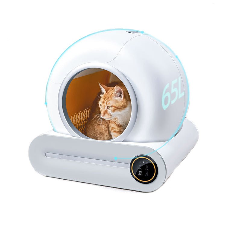 STRICEE Selbstreinigende Katzentoilette mit App, Geruchsfrei Katzenklo, Geruchsbeseitigung, Sensoren automatische Reinigung, automatische selbstreinigende Katzenklo - Stricee